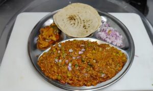 Homemade baigan ka bharta